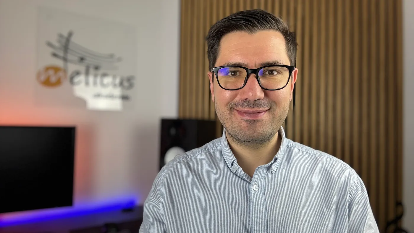 Daniel Käsbauer im melicus-Studio